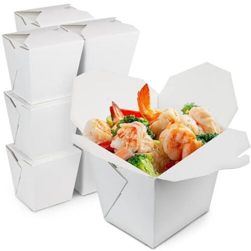 BIG WHITE CHINESE BOX (32oz)