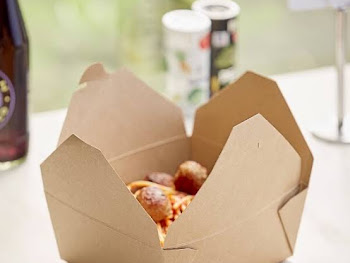 800ML KRAFT LUNCH BOXES