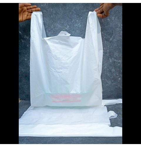 Jumbo White Singlet Plastic Bag (25pcs/pack)