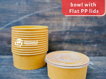 750ML ROUND KRAFT BOWL