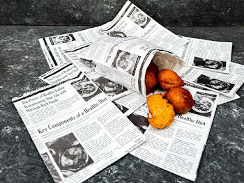 A5 NEWSPRINT SNACKS PAPER PACK