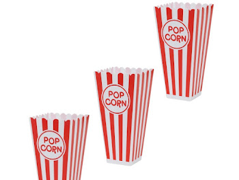 RED AND WHITE POPCORN PACK
