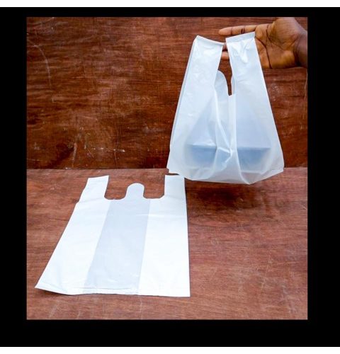 Small White Singlet Plastic Bag (50pcs/pack)