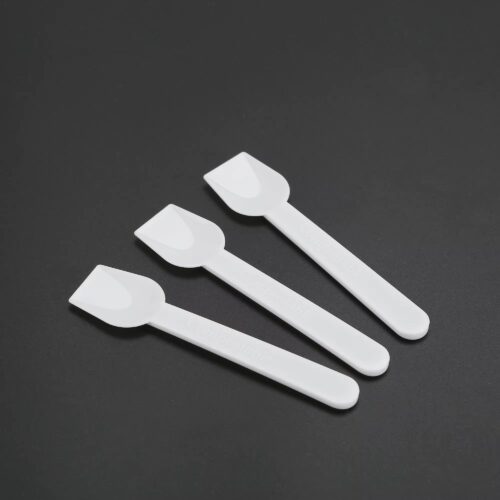 WHITE ICECREAM SPOON