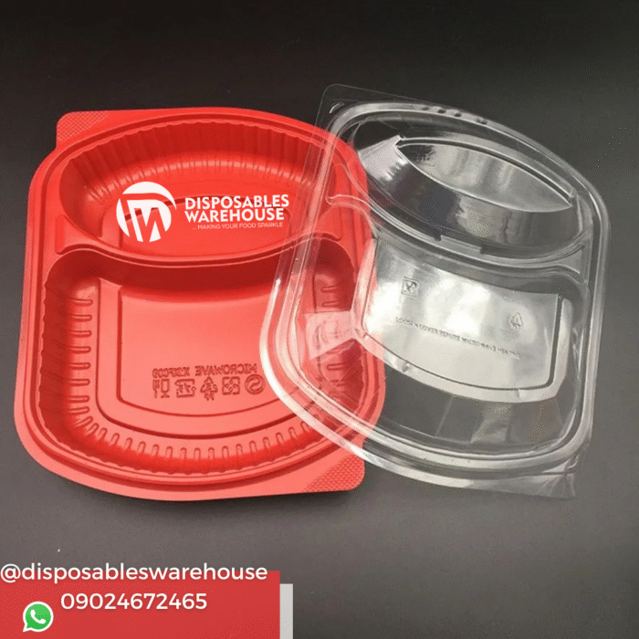 WIDE 2 COMPARTMENT PACK  (25pcs/pack)