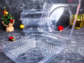 8 INCHES CLEAR BAKERY BOX
