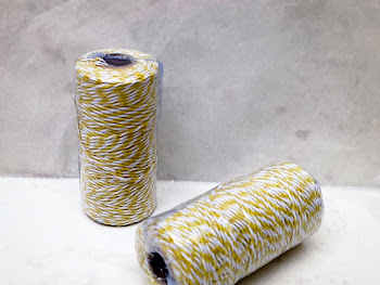 Baker's twine (Yellow & White)