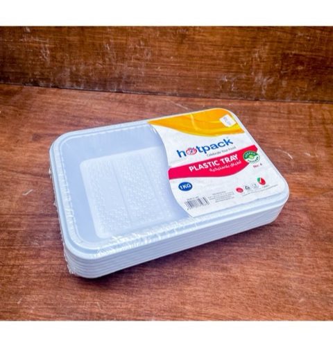 1Kg White Tray Size 4 (1pack)