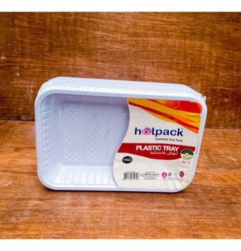 1Kg White Tray Size 3 (1pack)