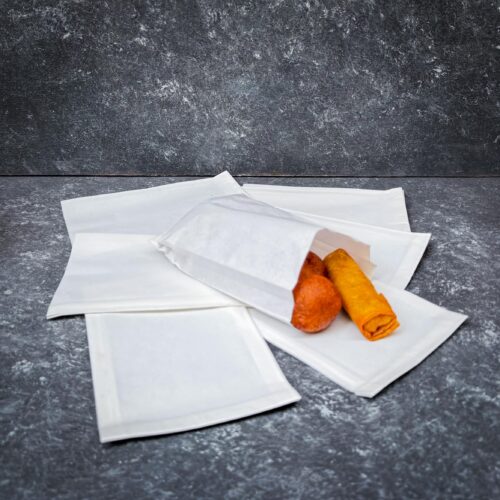 A5 WHITE SNACKS PAPER PACK
