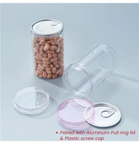 650ML PET FOOD JARS / CAN (100pcs/bag)