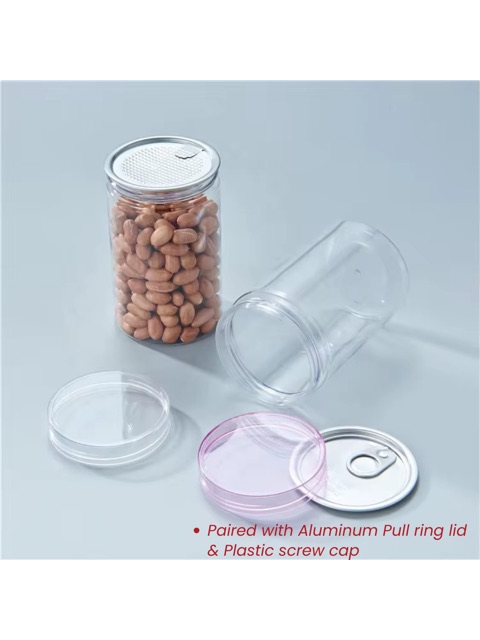 650ML PET FOOD JARS / CAN (100pcs/bag)