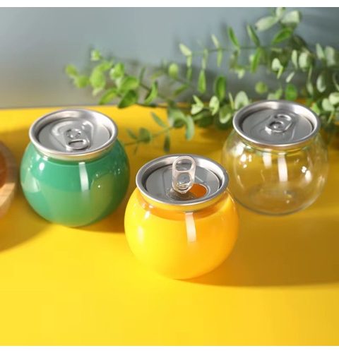 210ml Round PET Cans A8 - 200pcs/box