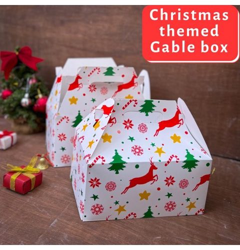 CHRISTMAS GABLE BOX