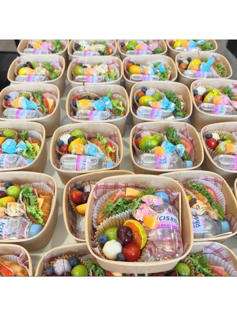 1300ml Square Kraft box(10pcs/pack) - Image 2