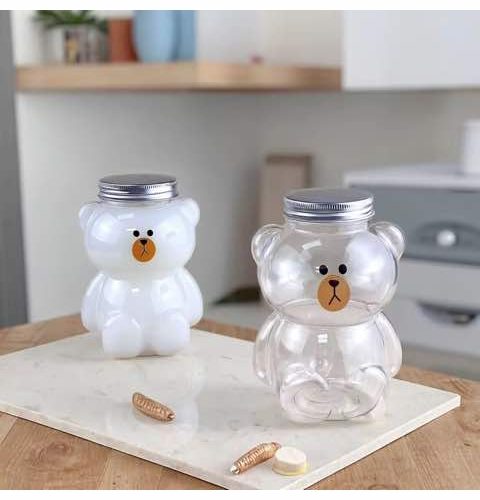 350ML BEAR SHAPED BOTTLES