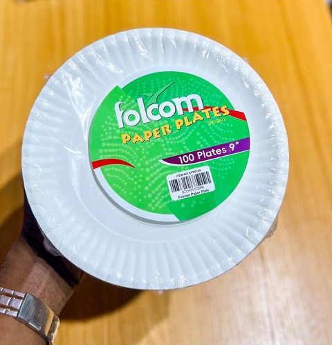 Big Falcon Paper Plates 9 inches