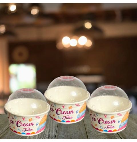 4.5oz Icecream design Paper Cup (50pcs/roll)