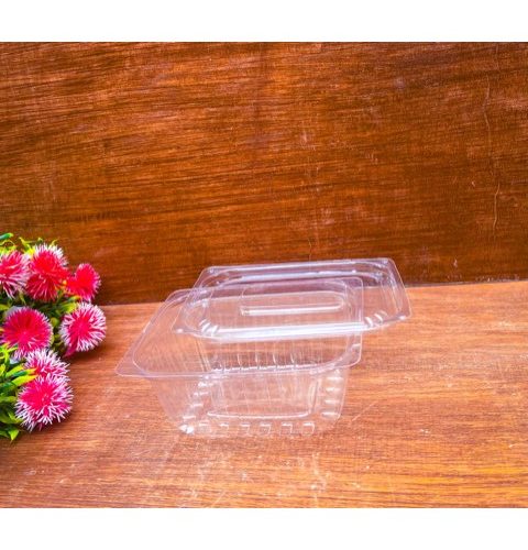 16oz CLEAR SALAD PACK WITH DETACHED LID - 25pcs/pack