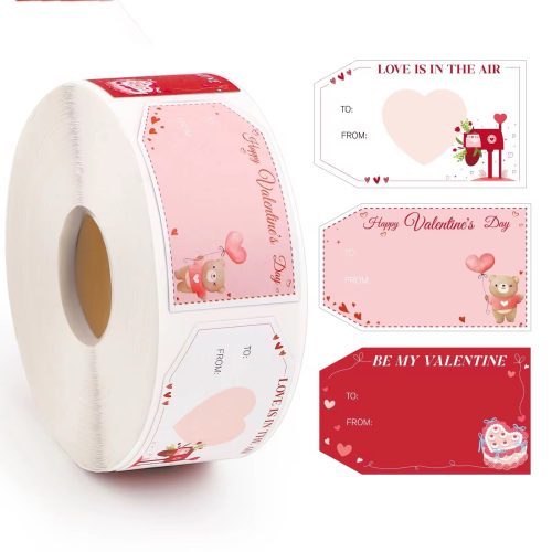 Valentine mini Labels (12pcs/pack)